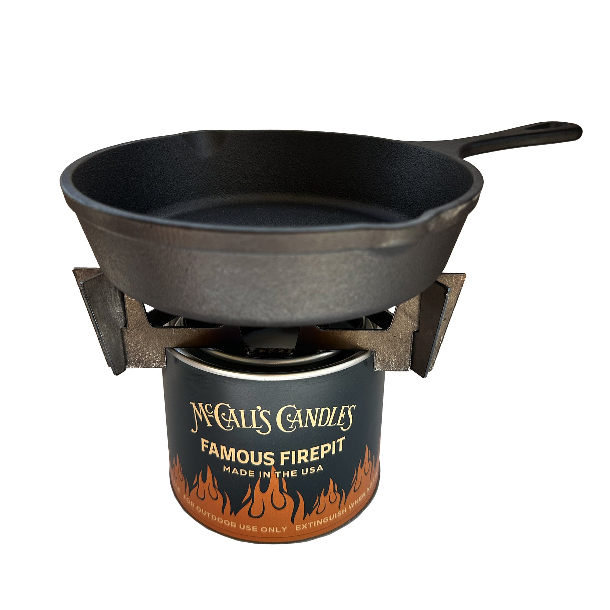 McCall's Famous Firepit Combo Kit with Skillet – McCall's Candles