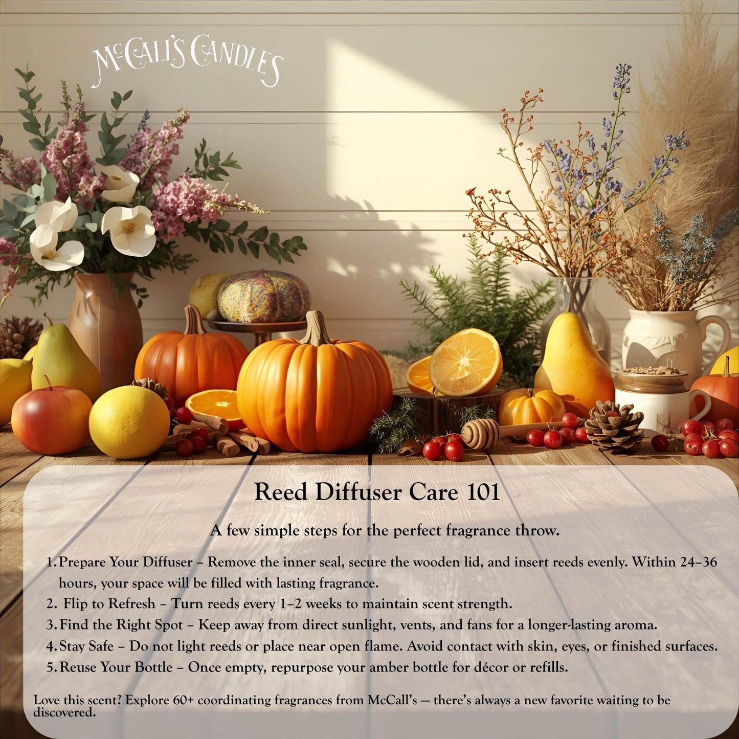 Orange Cranberry 4 oz Reed Diffuser