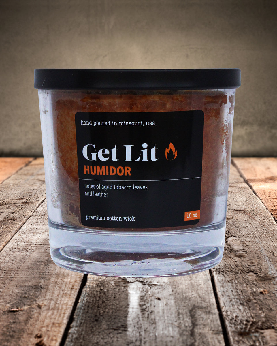 GET LIT Humidor (16 oz.) McCall's Candles
