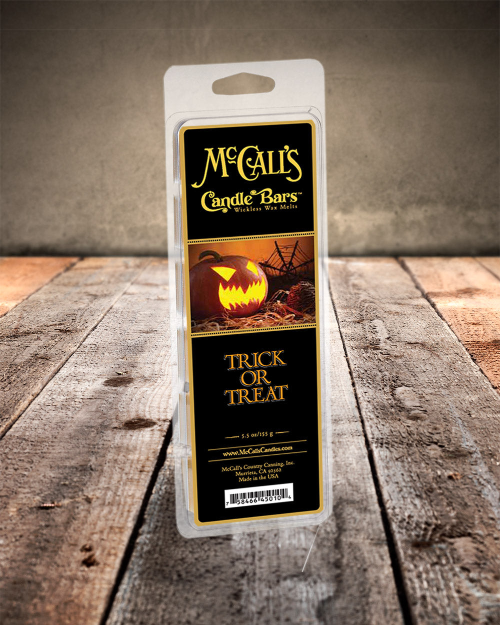 TRICK OR TREAT Candle Bars-5.5 oz Pack