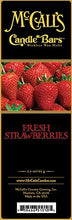 Load image into Gallery viewer, FRESH STRAWBERRIES Candle Bars-5.5 oz Pack