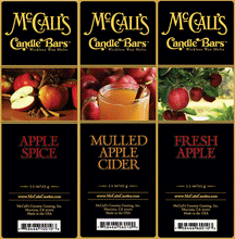 Load image into Gallery viewer, A McCall's Candle Bars Set-AN APPLE A DAY