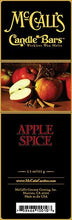 Load image into Gallery viewer, APPLE SPICE Candle Bars-5.5 oz Pack