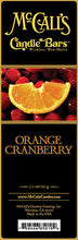 Load image into Gallery viewer, ORANGE CRANBERRY Candle Bars-5.5 oz Pack