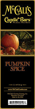 Load image into Gallery viewer, PUMPKIN SPICECandle Bars-5.5 oz Pack
