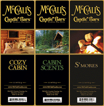 Load image into Gallery viewer, A McCall's Candle Bars Set-COZY IN THE WOODS