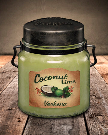 COCONUT LIME VERBENA Classic Jar Candle-16oz
