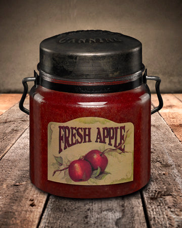FRESH APPLE Classic Jar Candle-16oz