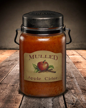 MULLED APPLE CIDER Classic Jar Candle-26oz
