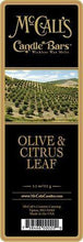 Load image into Gallery viewer, OLIVE &amp; CITRUS LEAF Candle Bars-5.5 oz Pack
