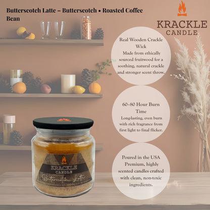 Butterscotch Latte 16 oz Candle