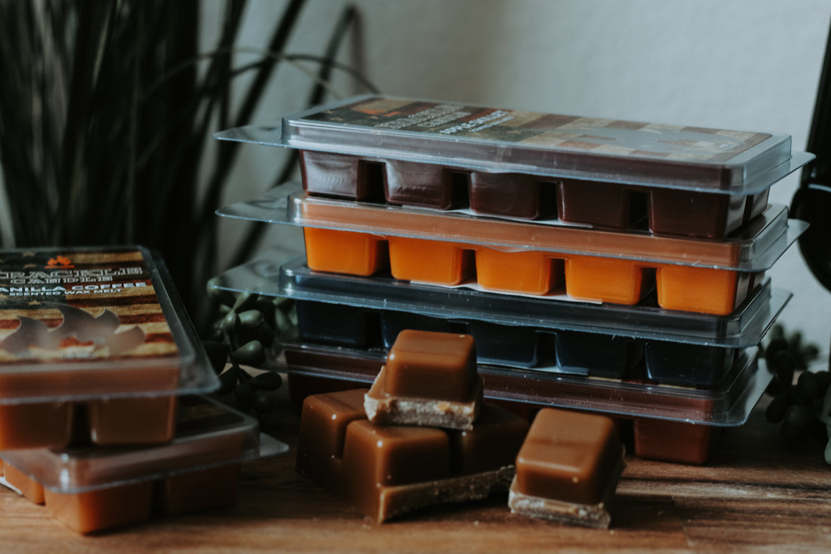 Krackle Wax Melts | Butterscotch Latte | 4 oz Scented Wax Melts | Poured in The USA | Butterscotch & Roasted Coffee Bean Fragrance