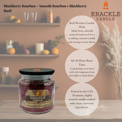 Blackberry Bourbon 16 oz Candle