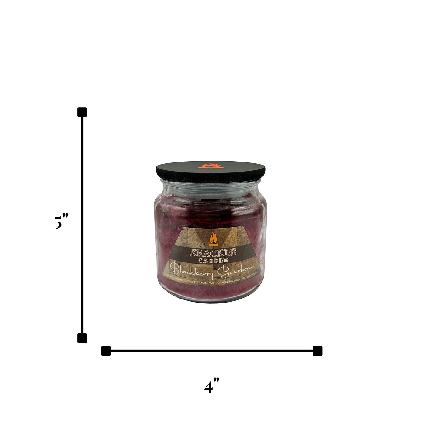 Blackberry Bourbon 16 oz Candle
