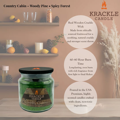 Country Cabin 16 oz Candle