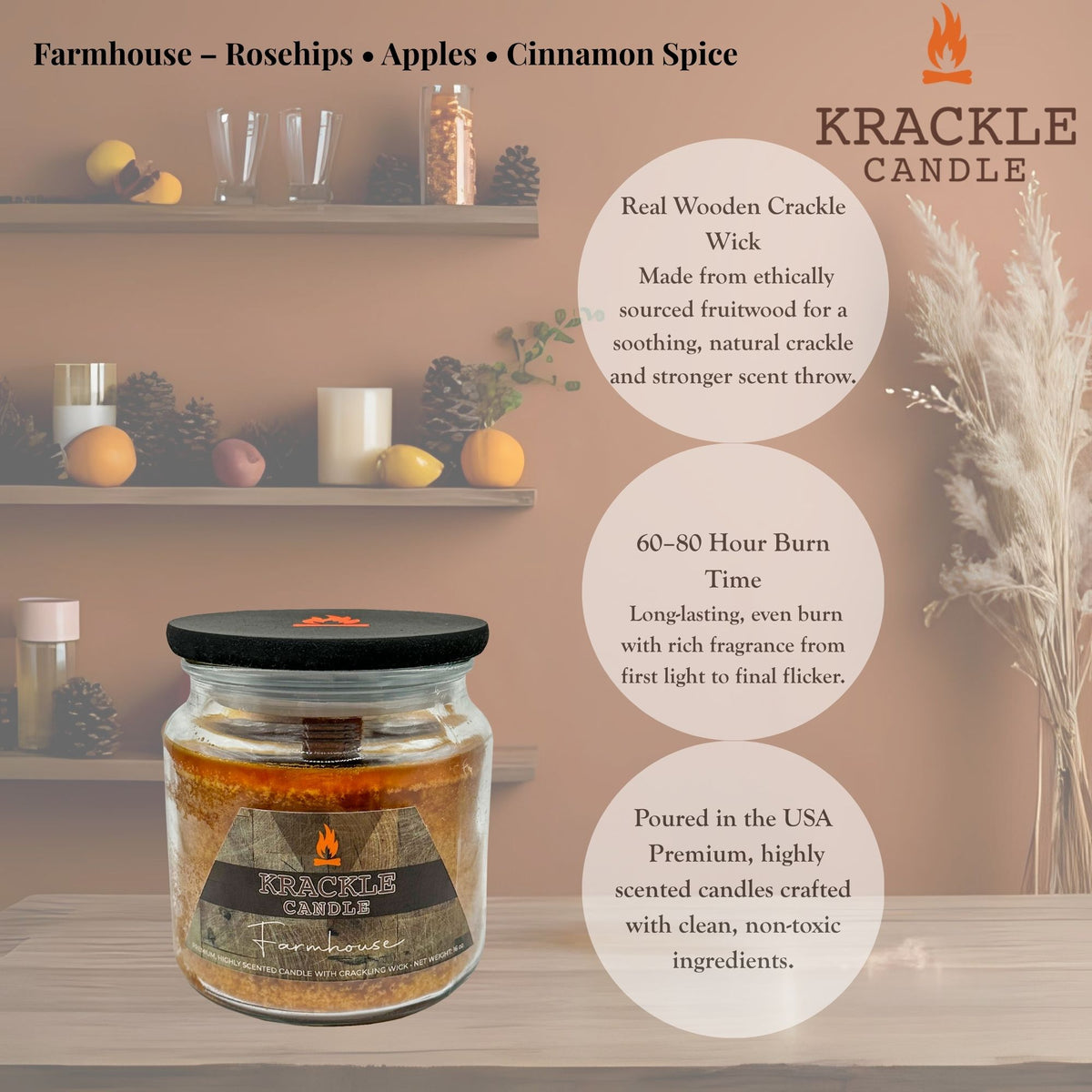 Farmhouse 16 oz Candle