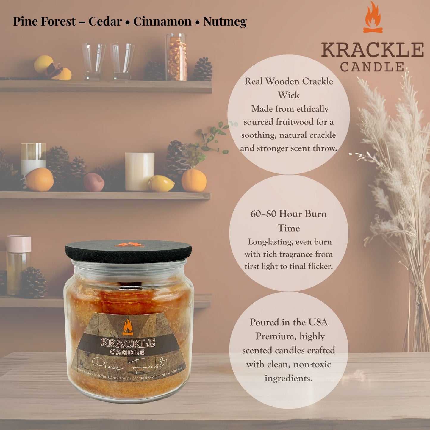Pine Forest 16 oz Candle