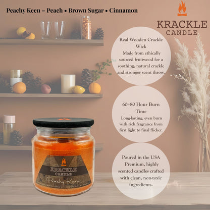 Peachy Keen 16 oz Candle