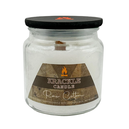 Raw Cotton 16 oz Candle