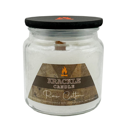 Raw Cotton 16 oz Candle