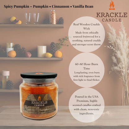 Spicy Pumpkin 16 oz Candle