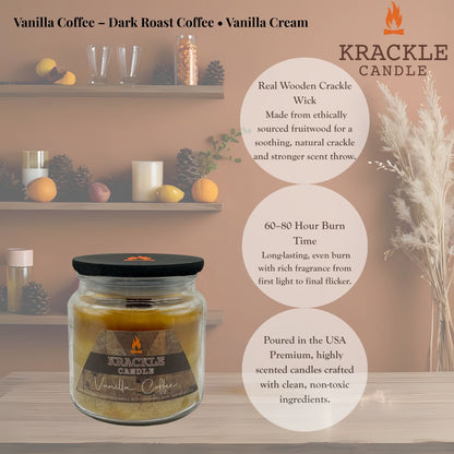 Vanilla Coffee 16 oz Candle