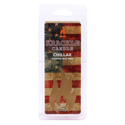 Krackle Wax Melts | Chillax | 4 oz Scented Wax Melts | Made in The USA | Sea Cotton, Grapefruit & Lavender Fragrance
