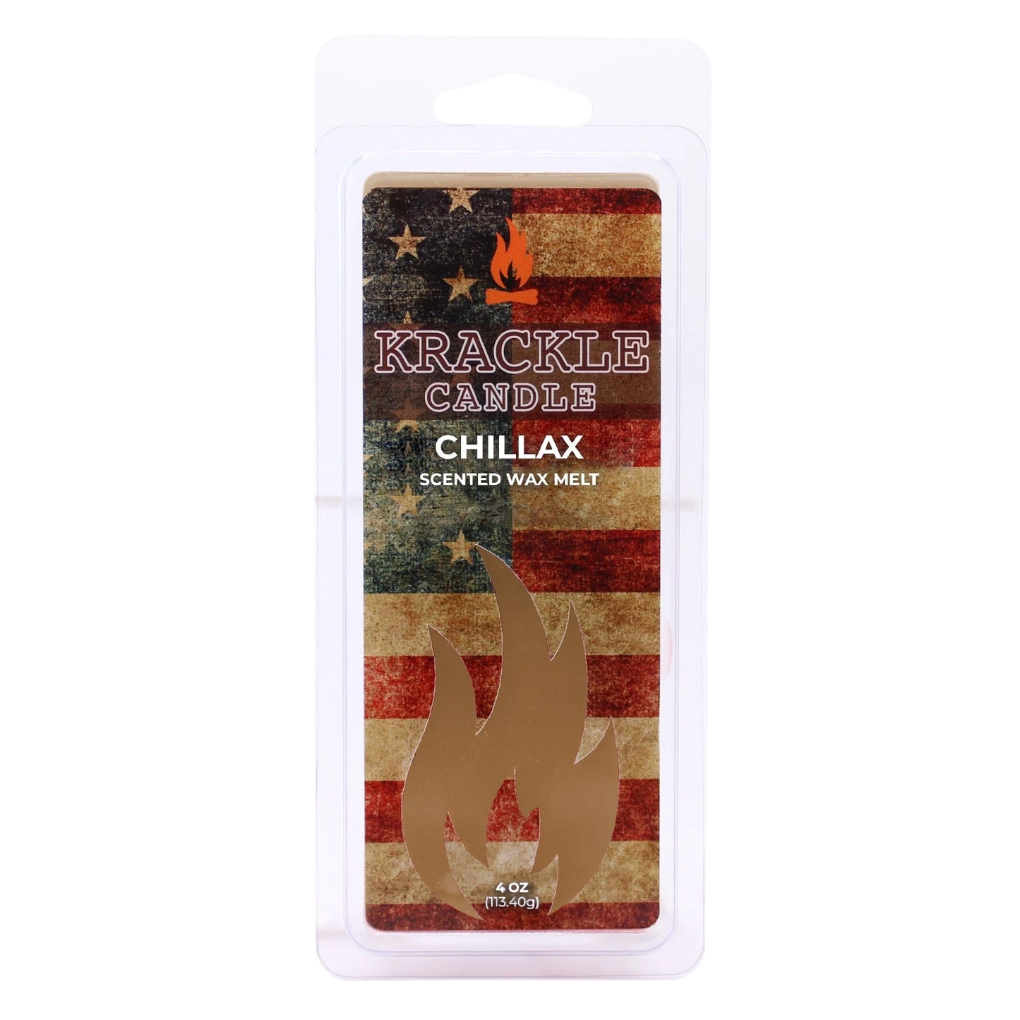 Krackle Wax Melts | Chillax | 4 oz Scented Wax Melts | Made in The USA | Sea Cotton, Grapefruit & Lavender Fragrance