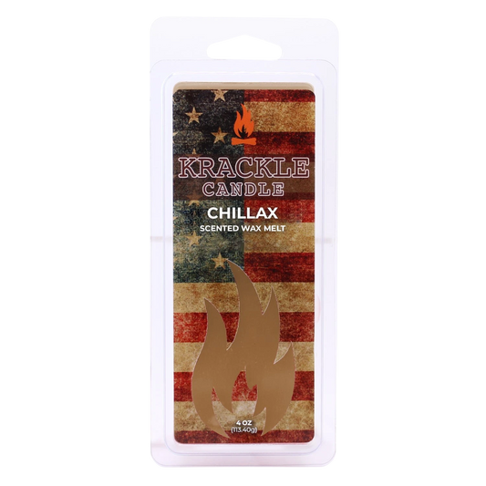 Krackle Wax Melts | Chillax | 4 oz Scented Wax Melts | Made in The USA | Sea Cotton, Grapefruit & Lavender Fragrance