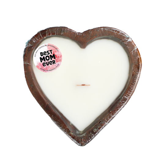 Tropical Breeze 16 oz Heart Bread Bowl Candle