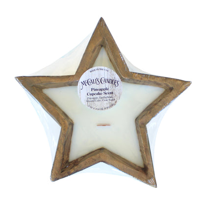 Pineapple Cupcake 12 oz Star Bread Bowl Candle
