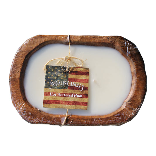 Hot Buttered Rum 12 oz Bread Bowl Candle