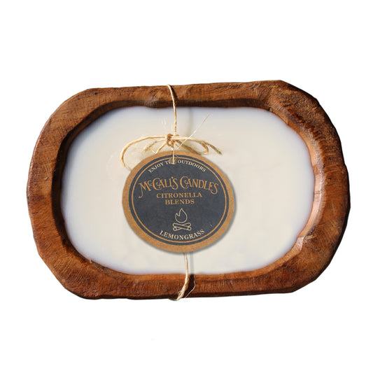 Lemongrass Citronella 12 oz Bread Bowl Candle