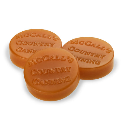 Buttons-BOX of 36-CREME BRULEE