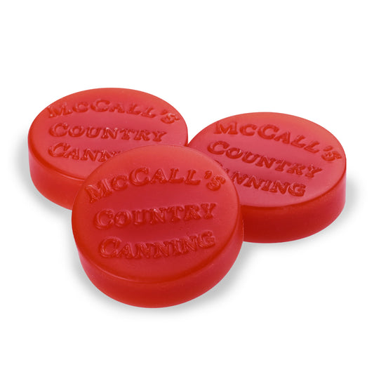Buttons-BOX of 36-FRESH STRAWBERRIES