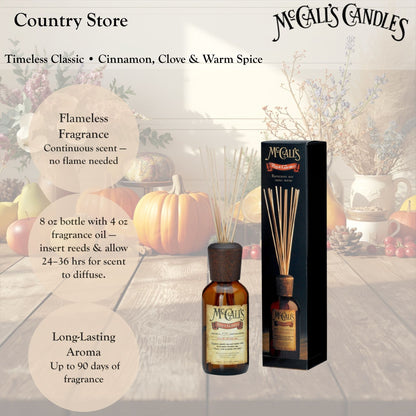 Country Store 4 oz Reed Diffuser