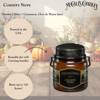 Country Store 16 oz Double Wick Candle