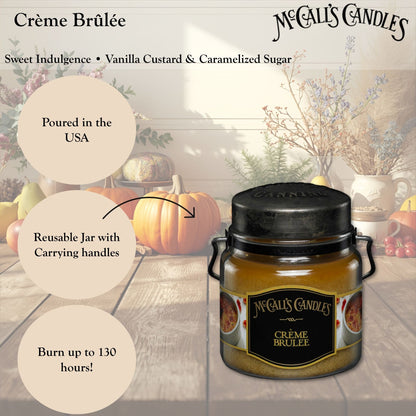 Crème Brûlée 16 oz Double Wick Candle