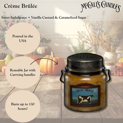 Crème Brûlée 16 oz Candle