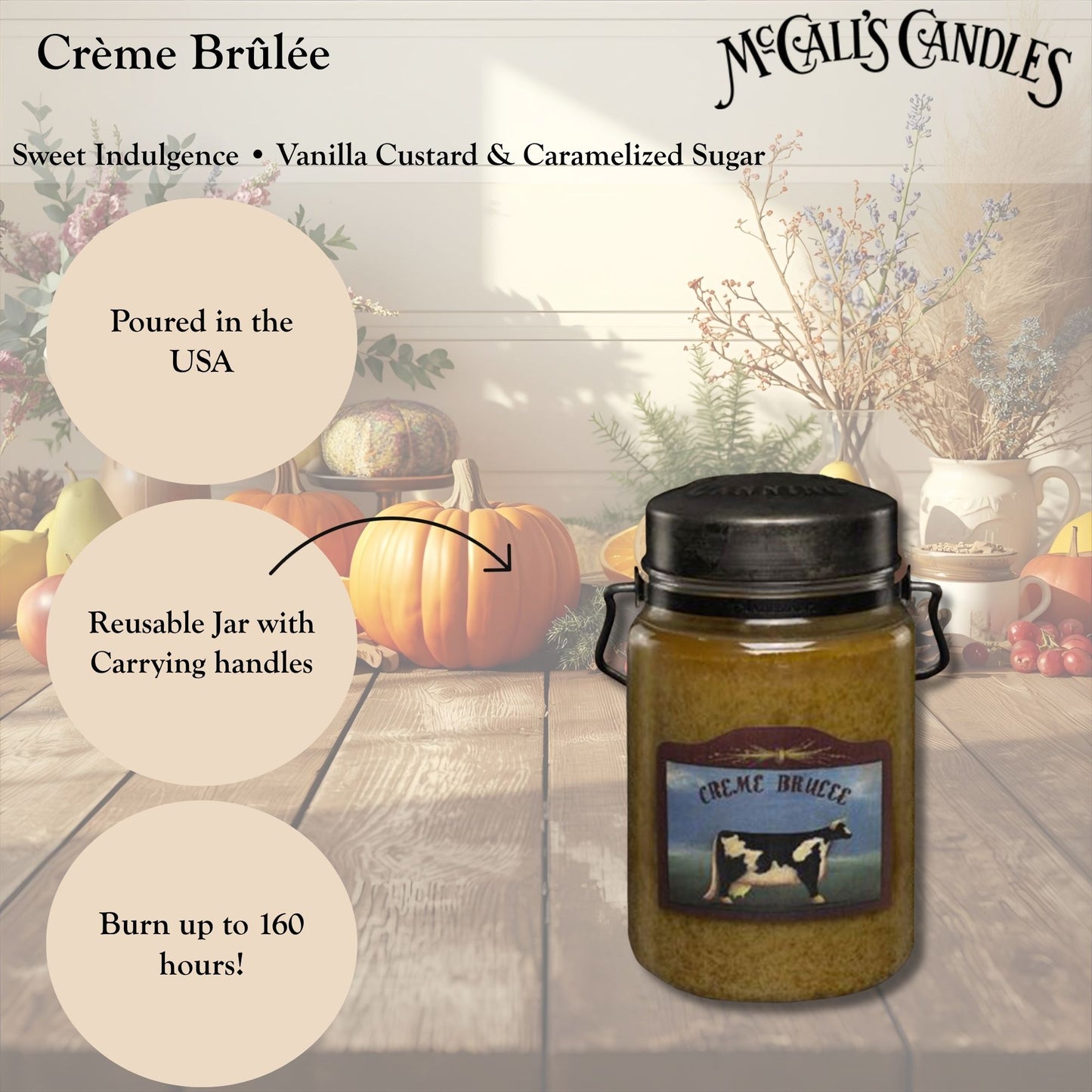 Crème Brûlée 26 oz Candle