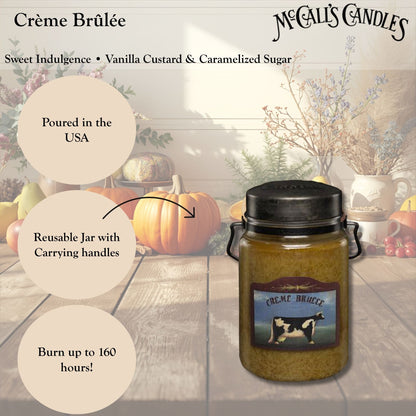 Crème Brûlée 26 oz Candle