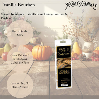 Vanilla Bourbon 5.5 oz Wax Melt