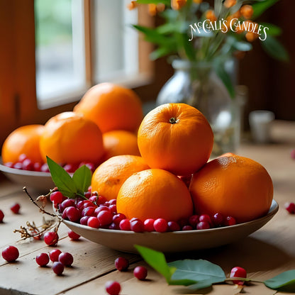 Orange Cranberry 16 oz Double Wick Candle