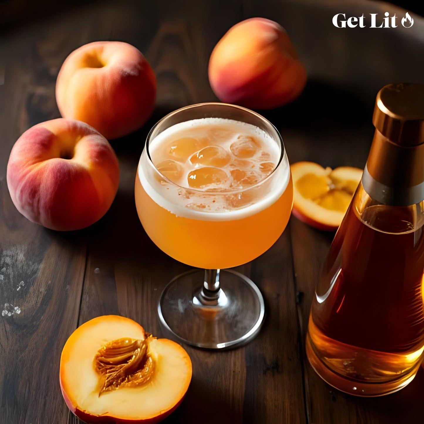 Peach Mimosa 16 oz Candle