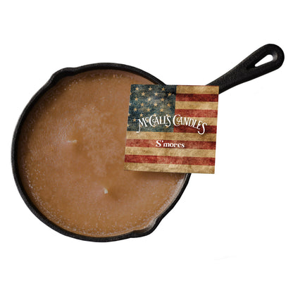 S'mores 14 oz Frying Pan Candle