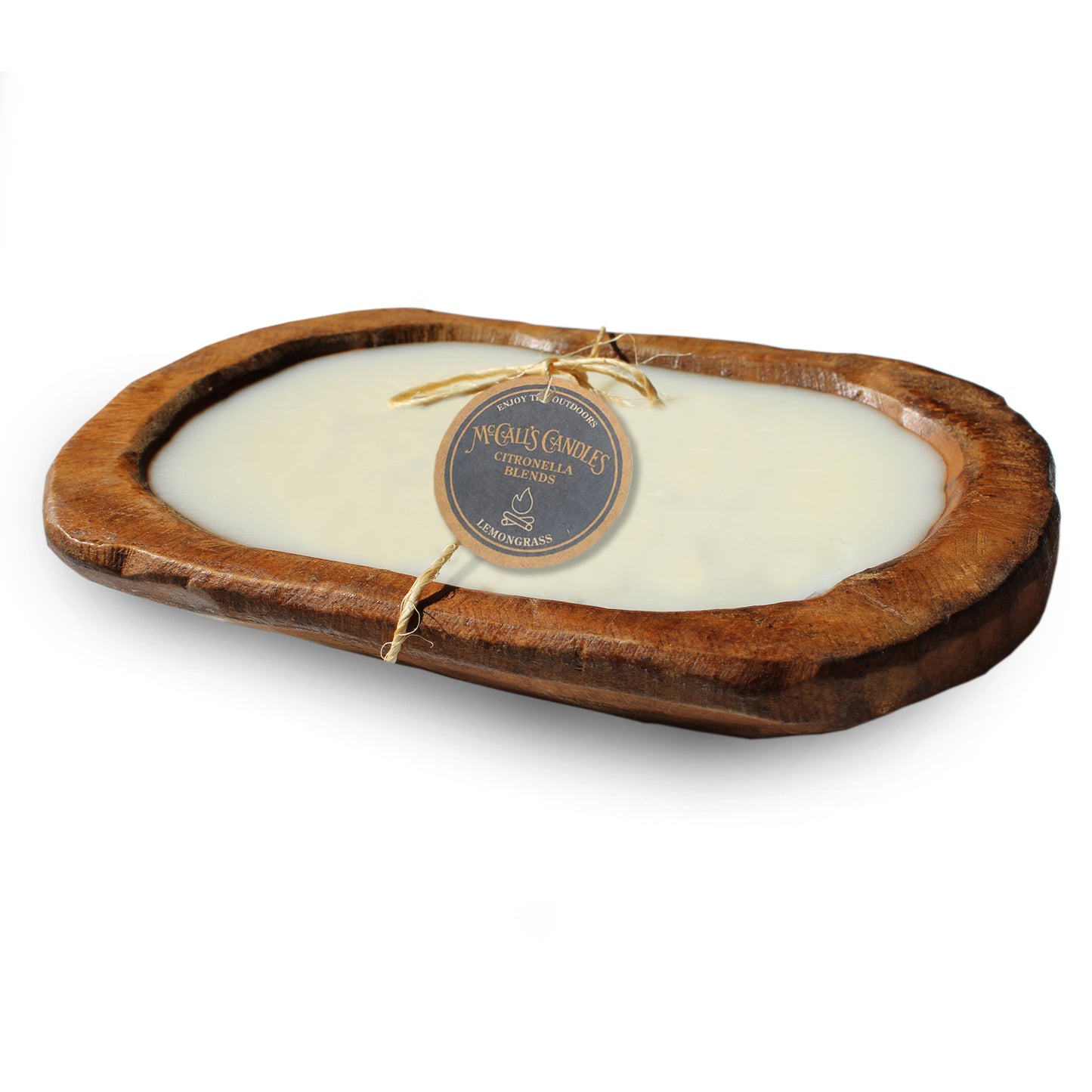 Lemongrass Citronella 12 oz Bread Bowl Candle