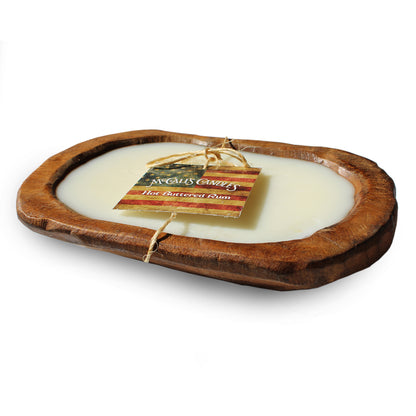 Hot Buttered Rum 12 oz Bread Bowl Candle