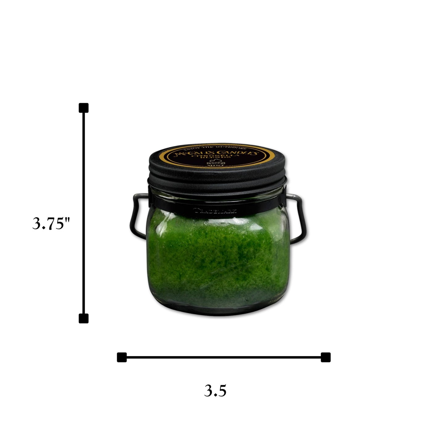 Mint Citronella 16 oz Mason Jar Candle