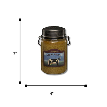 Crème Brûlée 26 oz Candle