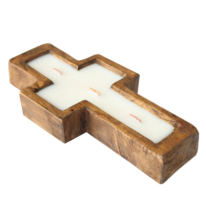 Butterscotch Maple 12 oz Cross Bread Bowl Candle